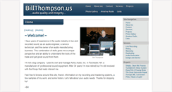 Desktop Screenshot of billthompson.us